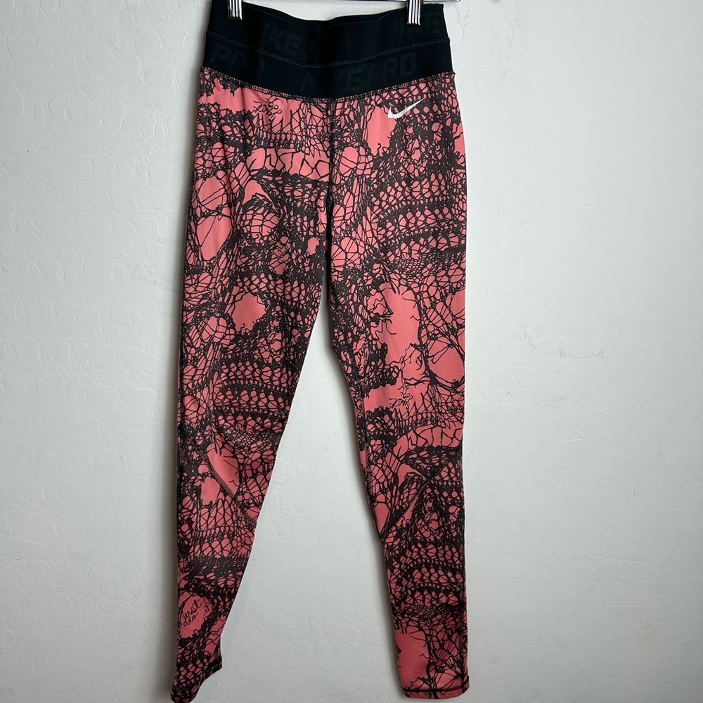 Nike Pro Leggings Womens S Small Orange Workout Gym
Active Yoka Mid Rise